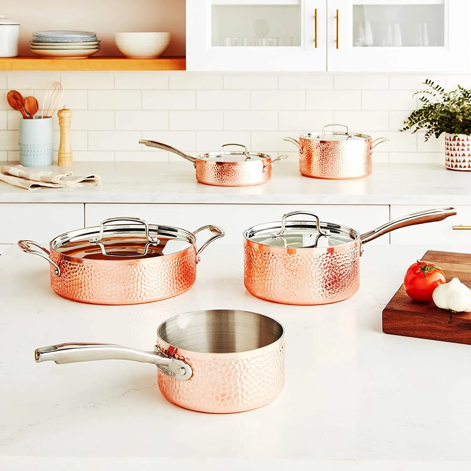 Cuisinart Cookware Set, Copper, Medium