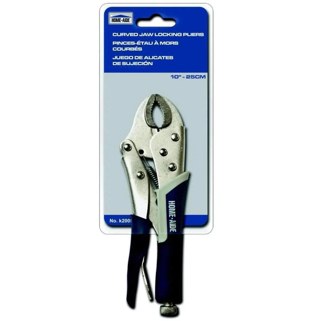 Curved Jaw Locking Pliers 10 Inch