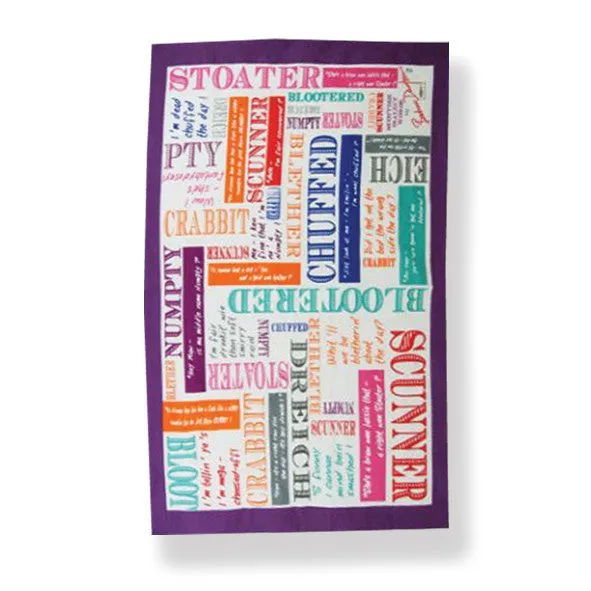 Dialect Cotton Tea Towel (T18DI)