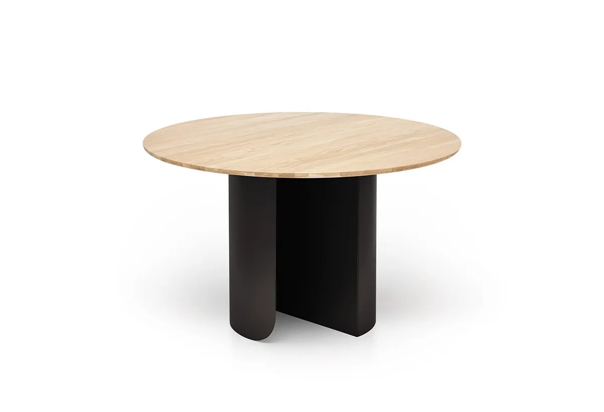 Dining Table - Plateau Round Black