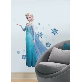 Disney's "Frozen" Elsa Movie Wall Decal w/Glitter | 41.5"x48.75"