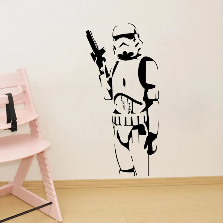 DIY 3D Storm Trooper Wall Decal