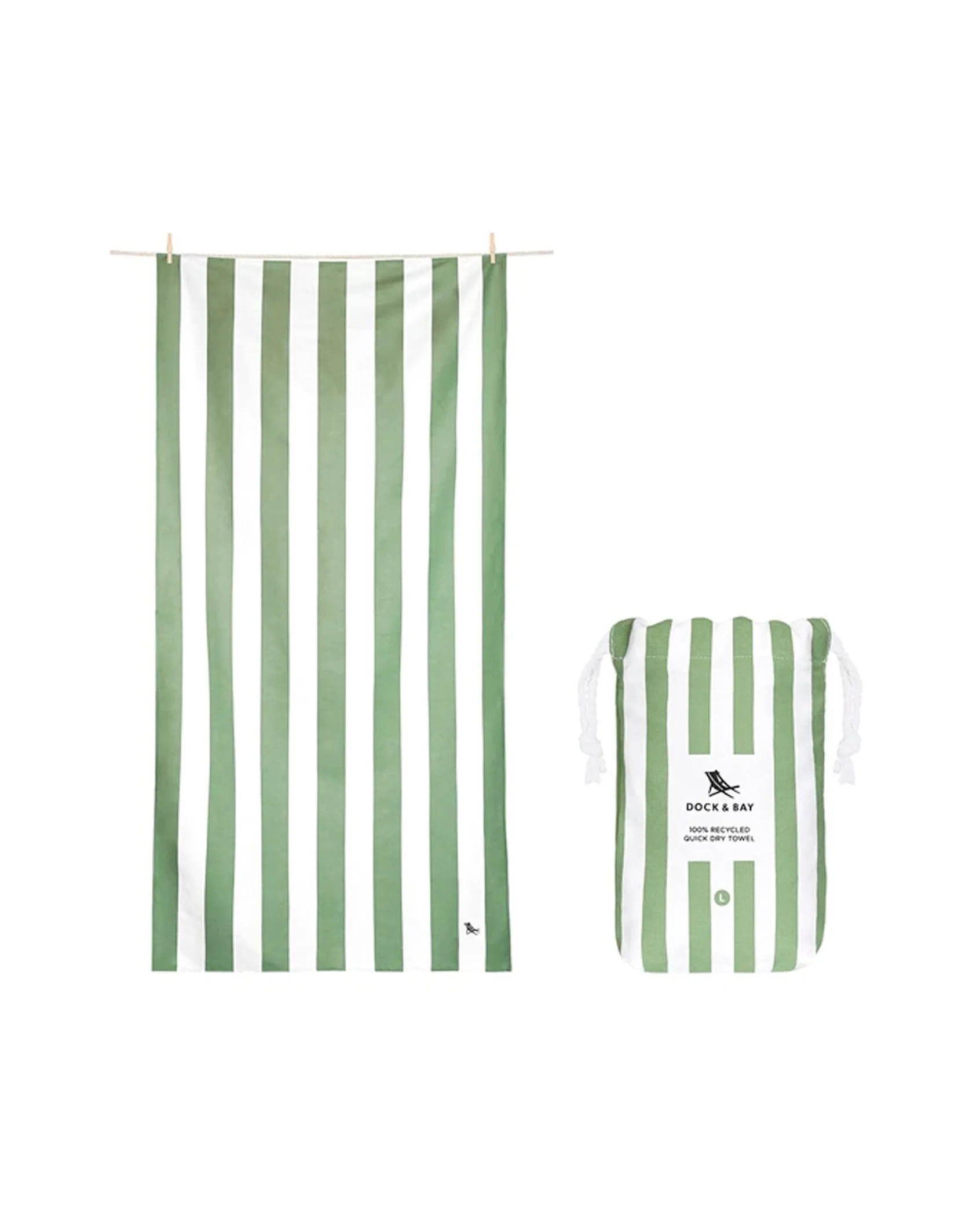 Dock and Bay Beach Towel