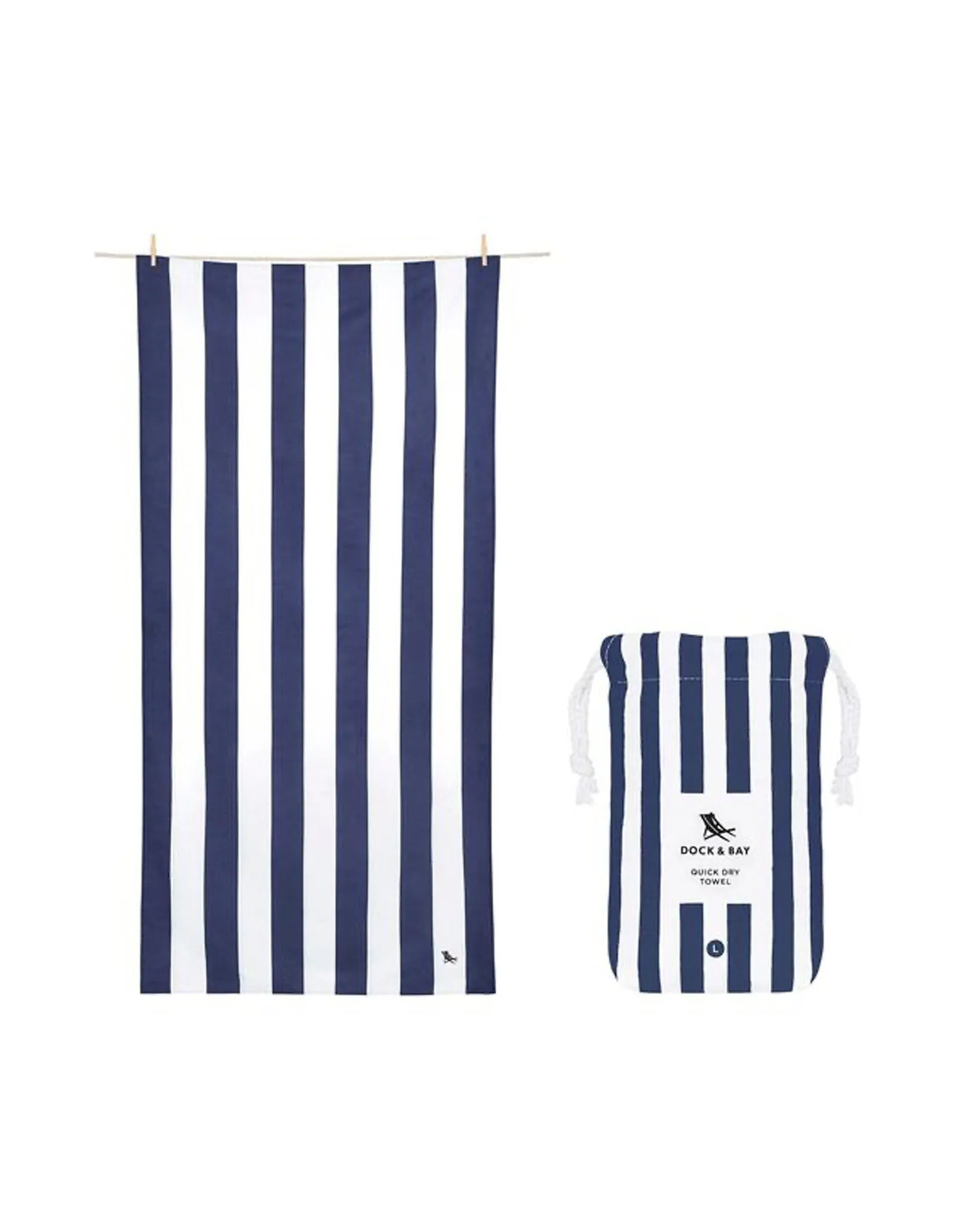 Dock and Bay Beach Towel