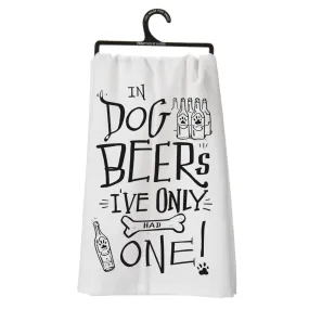 Dog Beers Only Had One Towel