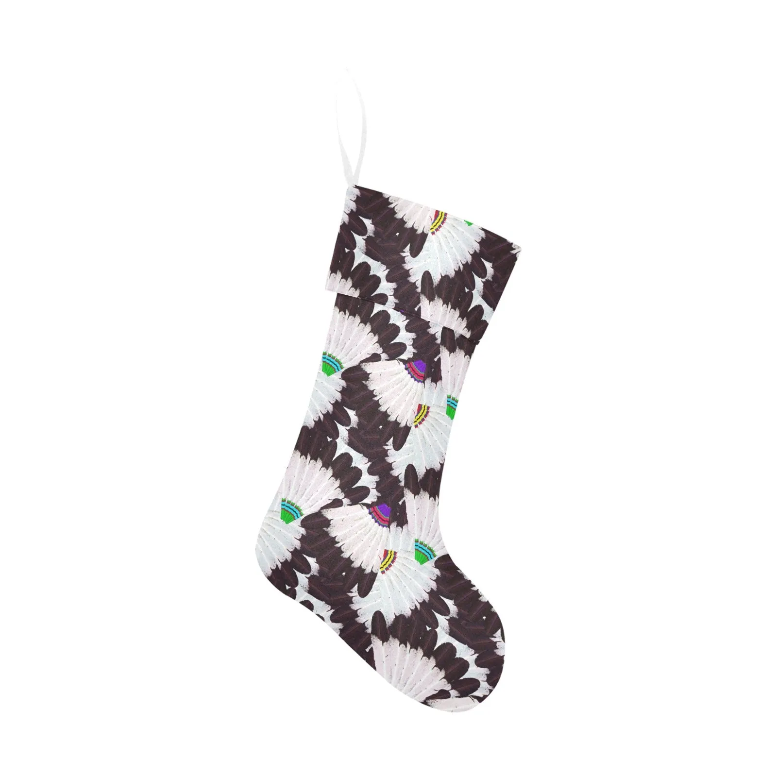 Eagle Feather Fans Christmas Stocking