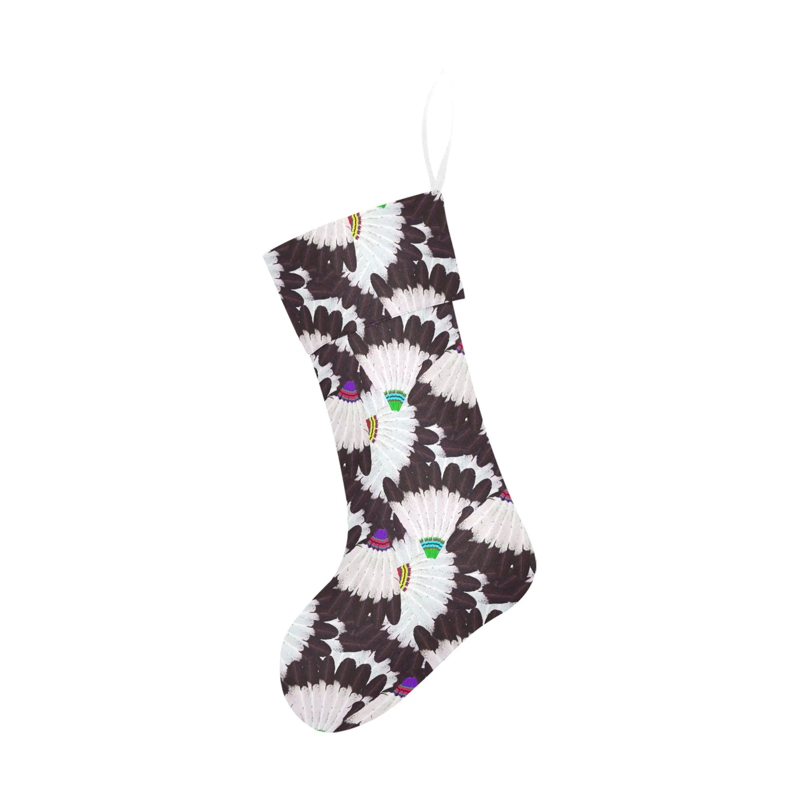 Eagle Feather Fans Christmas Stocking