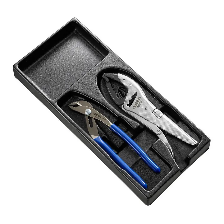 Expert By Facom E080801 2pce Slip Joint & Lock Grip Plier Set