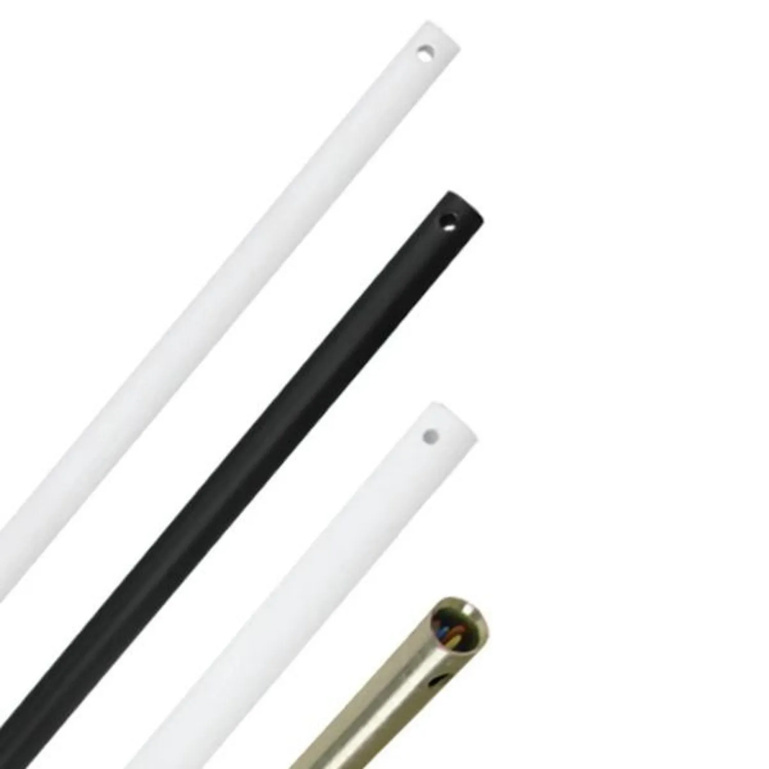 Fan Accessories - Downrods in Different Length and Colour