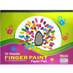 Finger Paint Paper Pad 20ct 16 x 12in