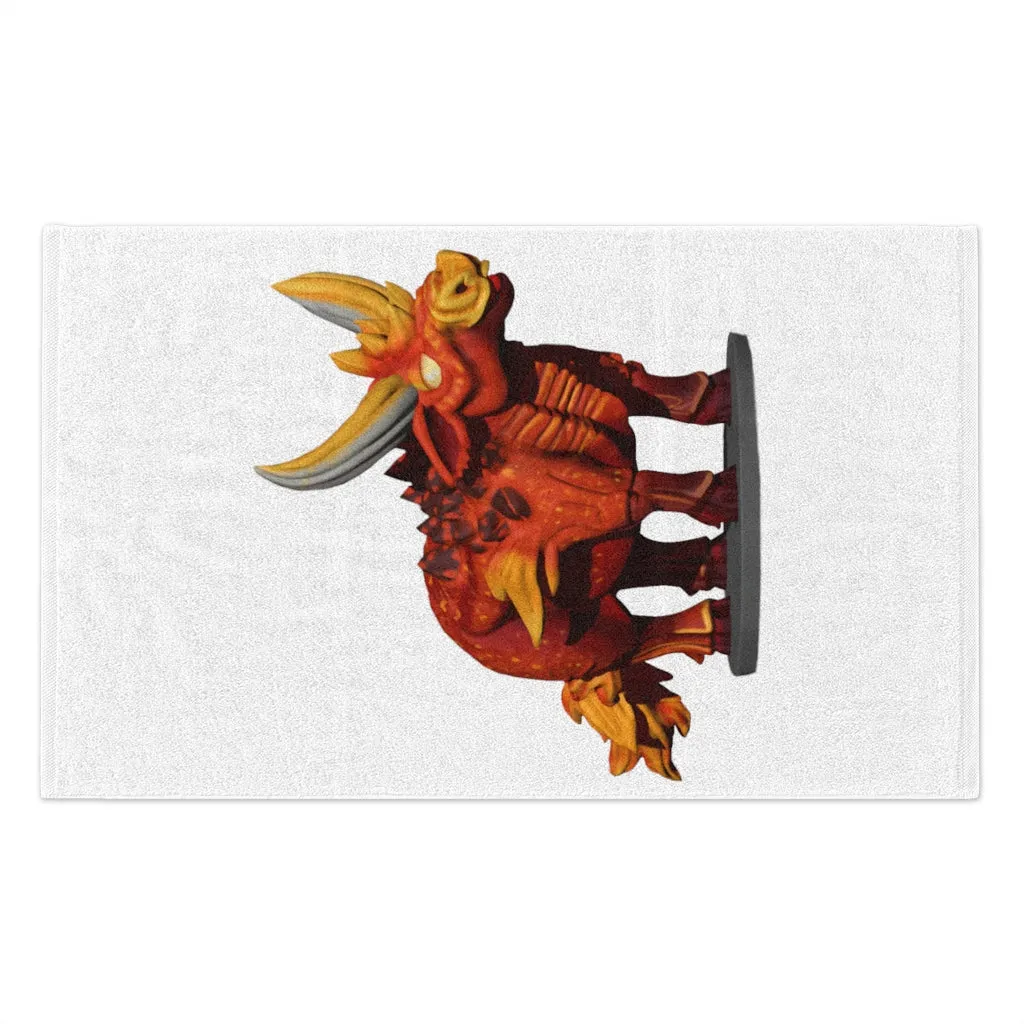 Fire Bull Rally Towel, 11x18