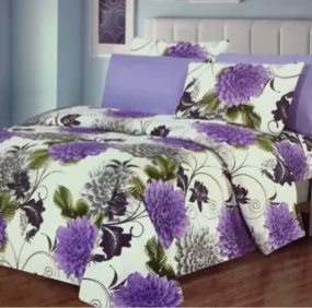 Floral sheet set with deep pocket- Soft & Wrinkle Free