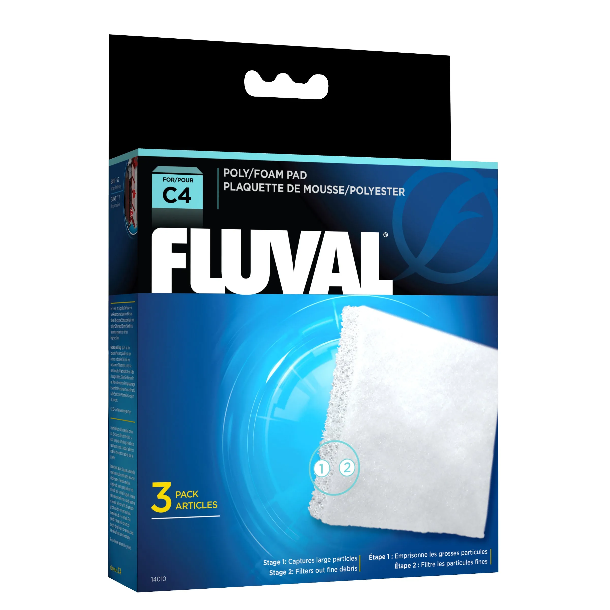 Fluval C4 Poly Foam Pad 3 Pack