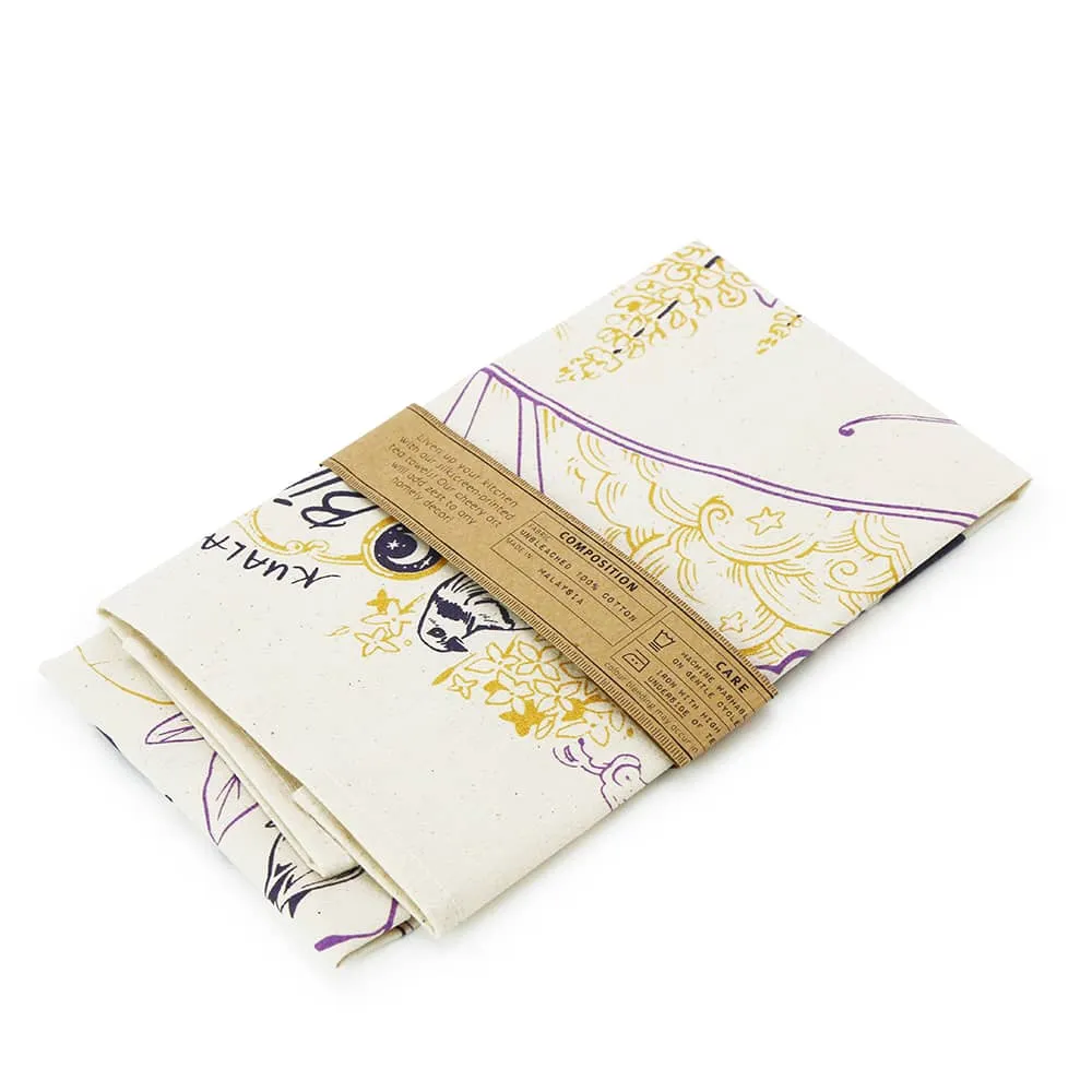 Garden Floral Teas Tea Towel