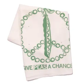 Give Peas A Chance Kitchen Towel