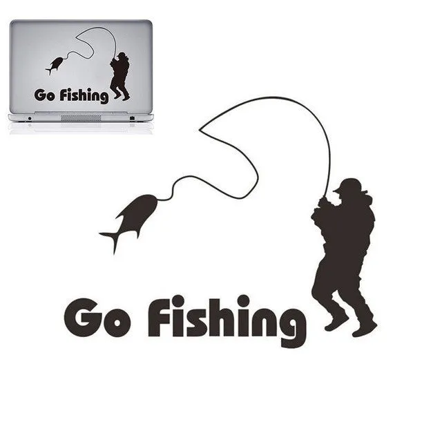 Go Fishing Decal