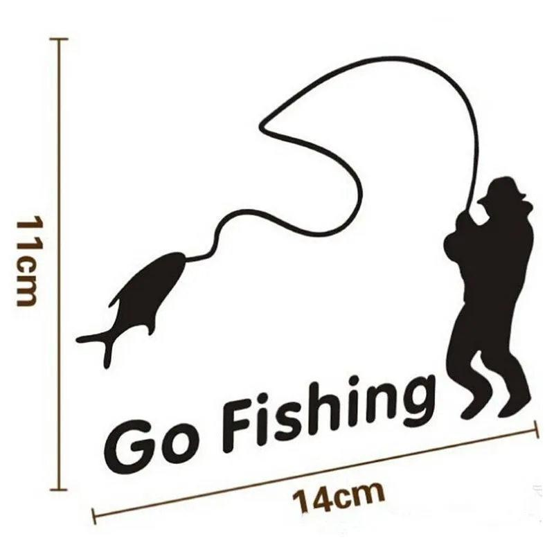 Go Fishing Decal