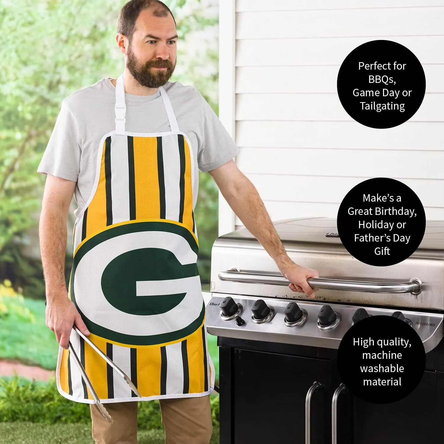 Green Bay Packers Double-Sided Apron