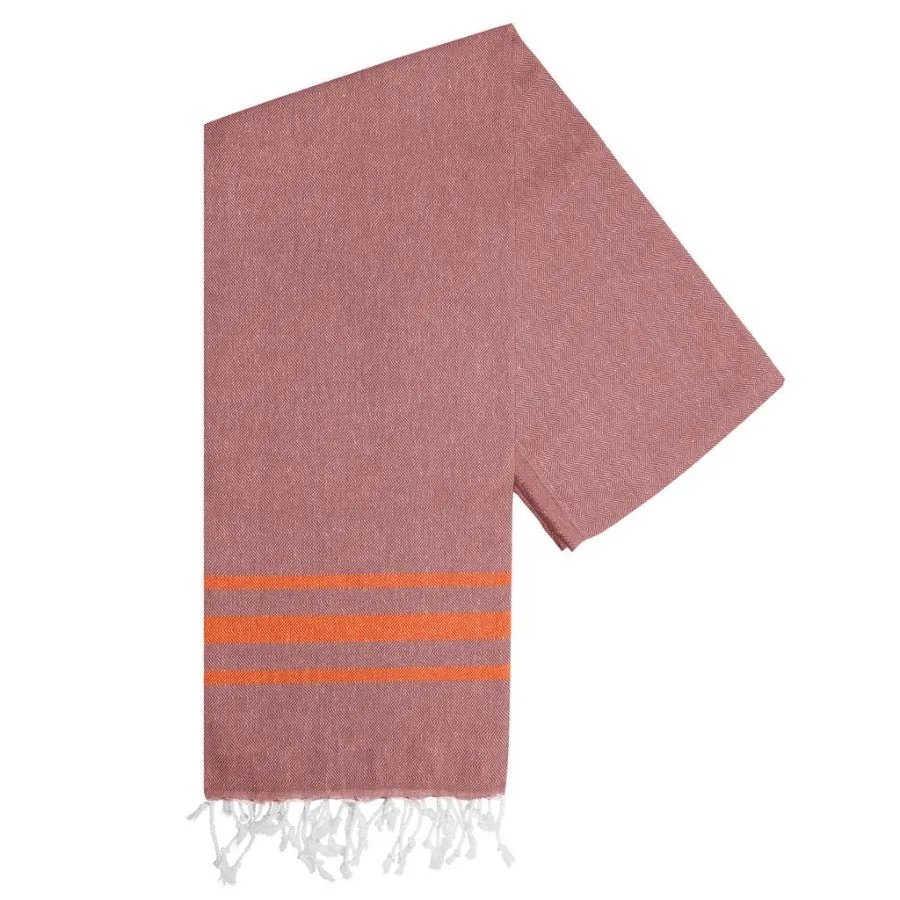 Hammam Towel Oxious Red & Orange