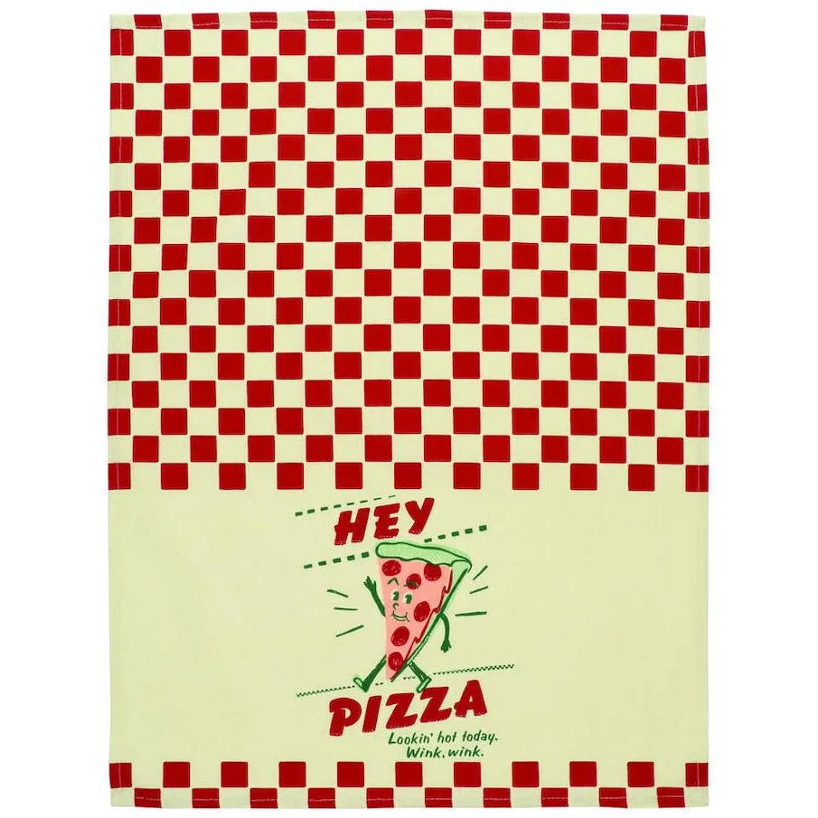 Hey Pizza Dish Towel