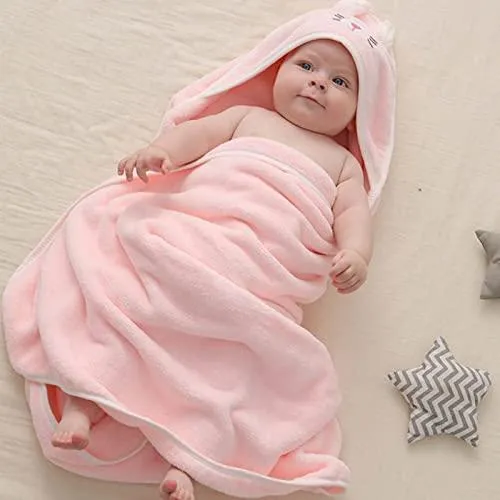 Hooded baby Towel,Baby Bath Towel Blanket,l Baby Gift Set.