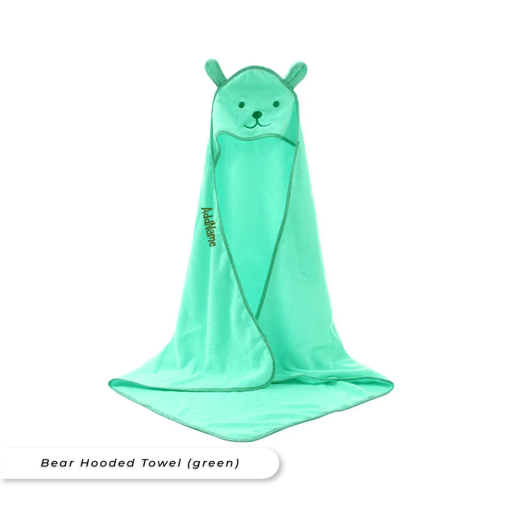 Hooded Kids Towel Wrap