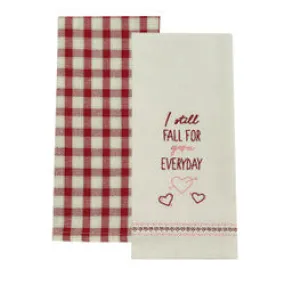 I Still Fall For You Dishtowel Set of 2