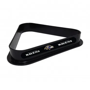 Imperial Baltimore Ravens Plastic 8-Ball Rack