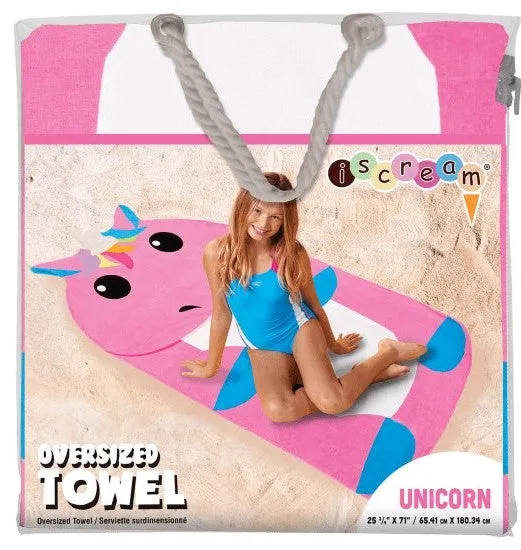 Iscream Unicorn Oversized Towel