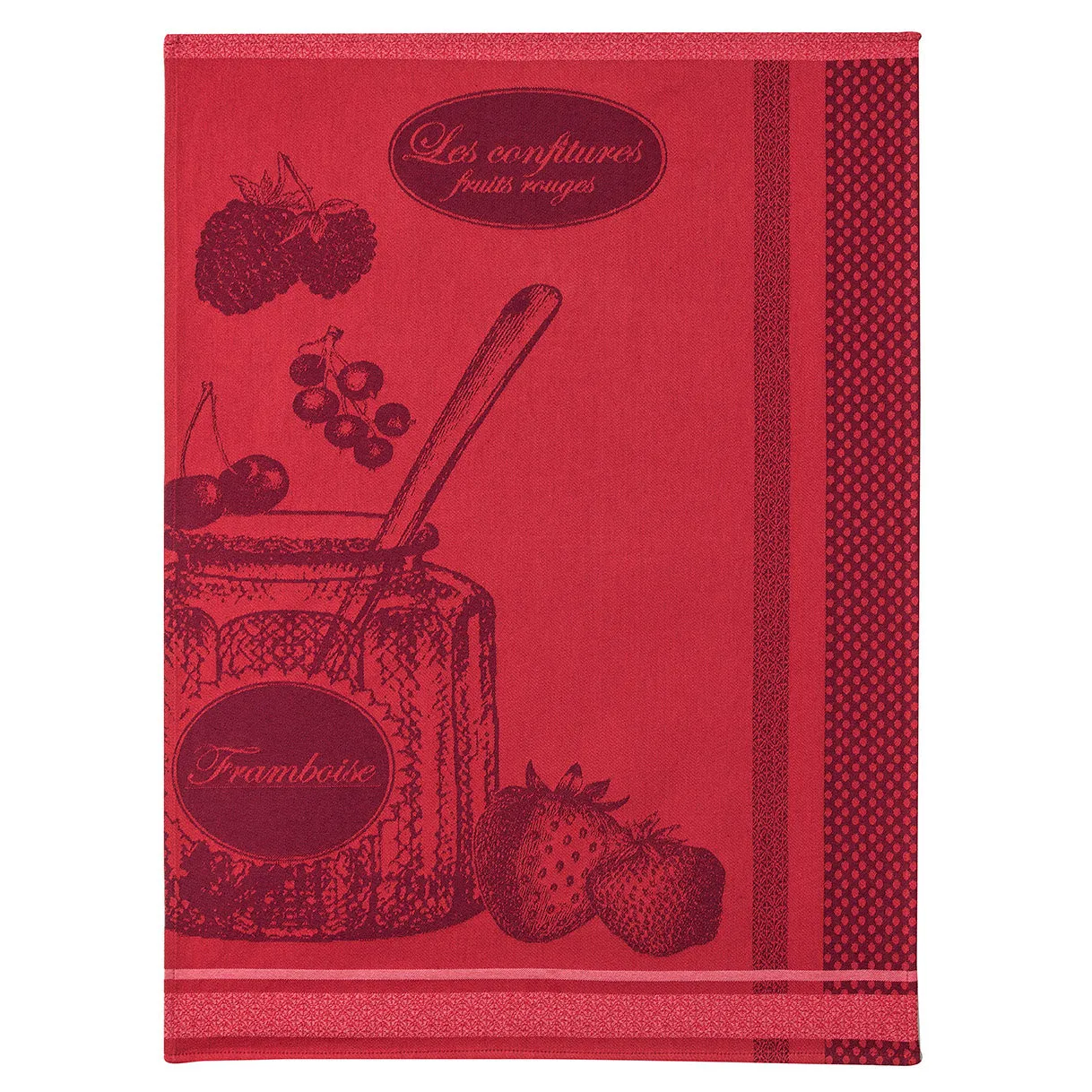 Jam Jar (Pot de Confiture) French Jacquard Dish Towel by Coucke