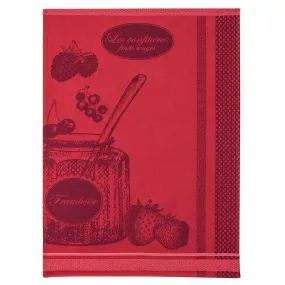 Jam Jar (Pot de Confiture) French Jacquard Dish Towel by Coucke