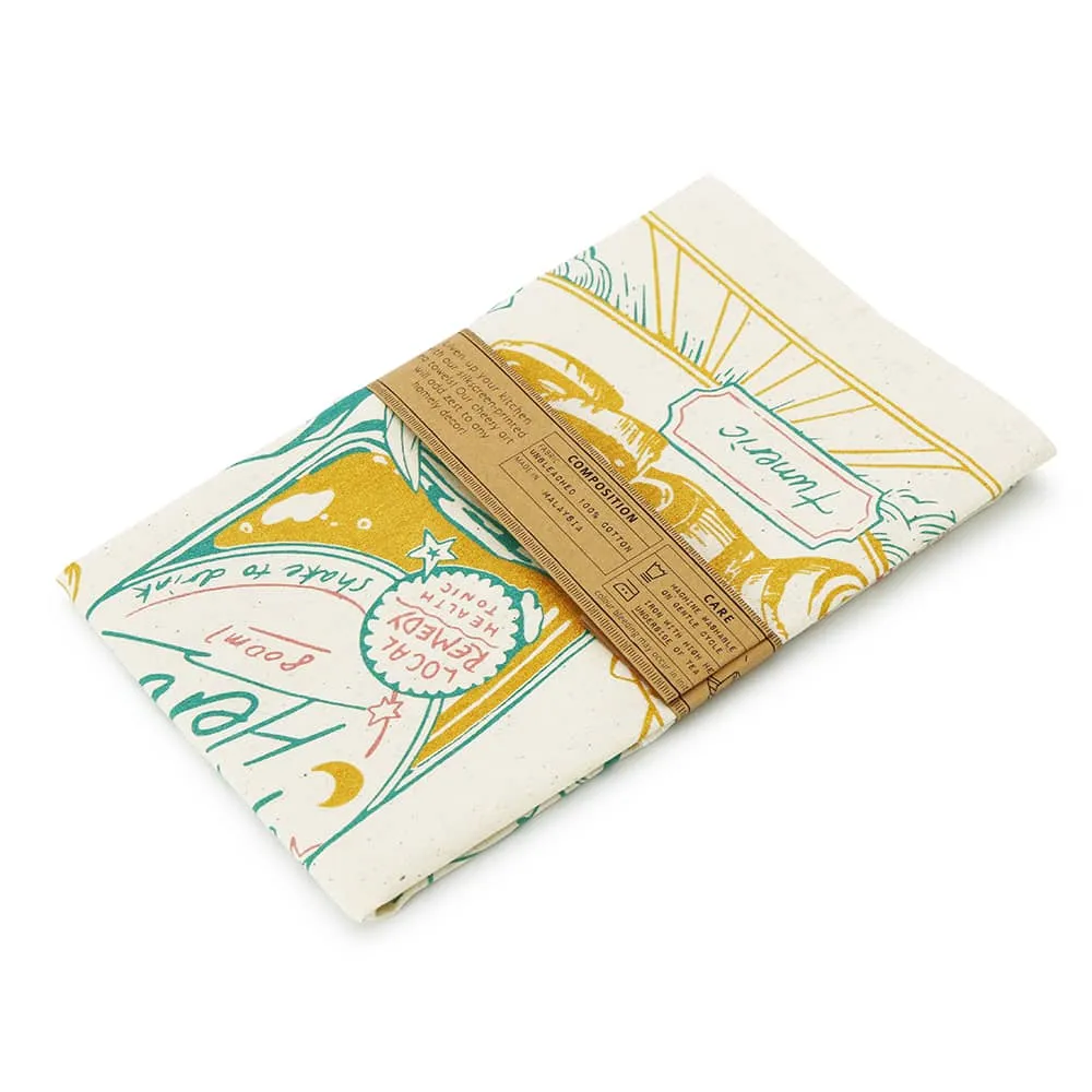 Jamu Kunyit Tea Towel