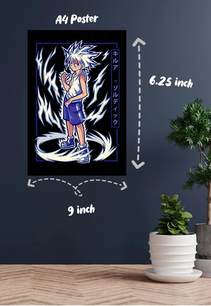 Killua Zoldyck Poster