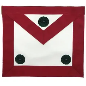 Knight Mason Apron Maroon