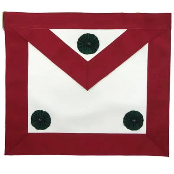 Knight Mason Apron Maroon