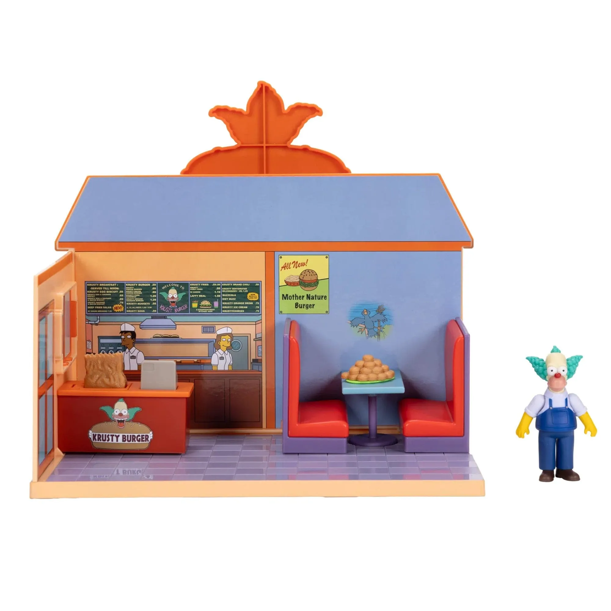 Krusty Burger - The Simpsons Diorama Playset by Jakks Pacific