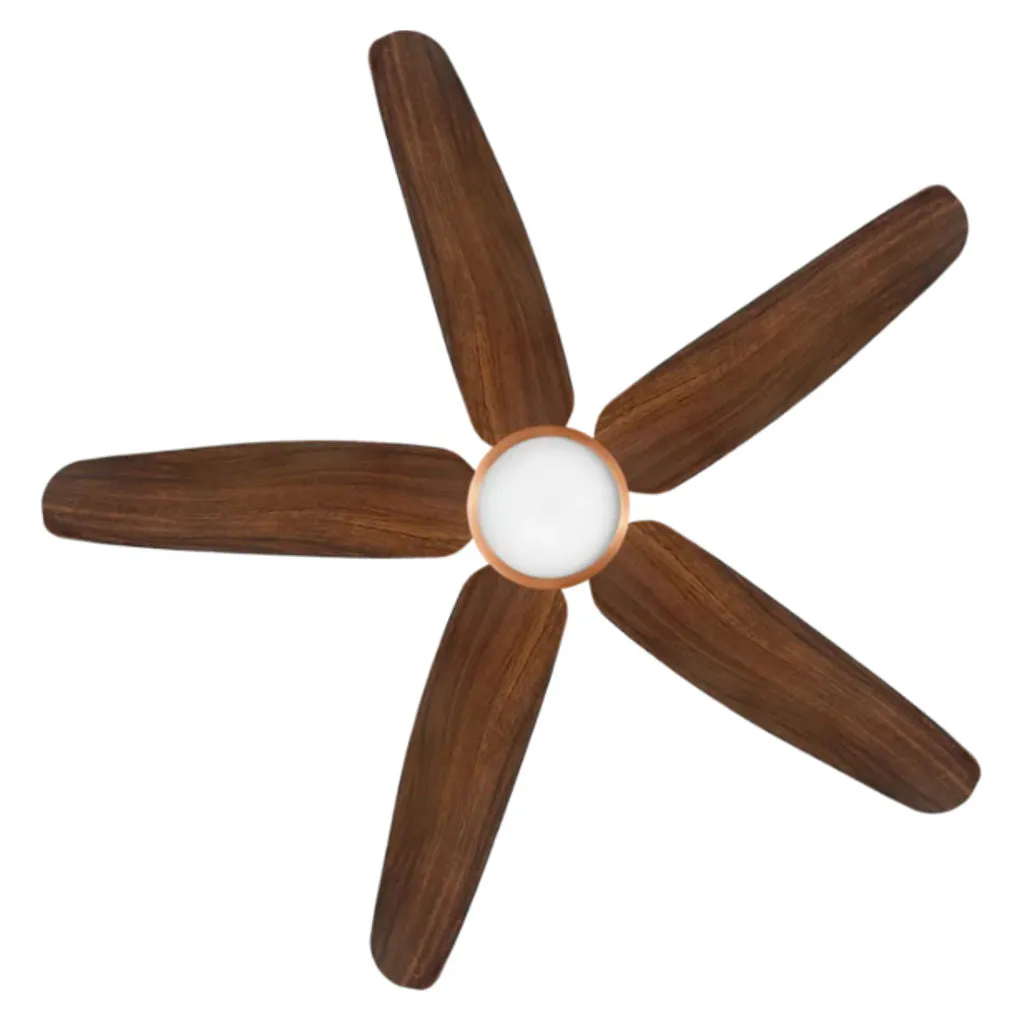 Kuhl Luxus C5 BLDC Underlight Ceiling Fan With Remote 1320 mm Teak