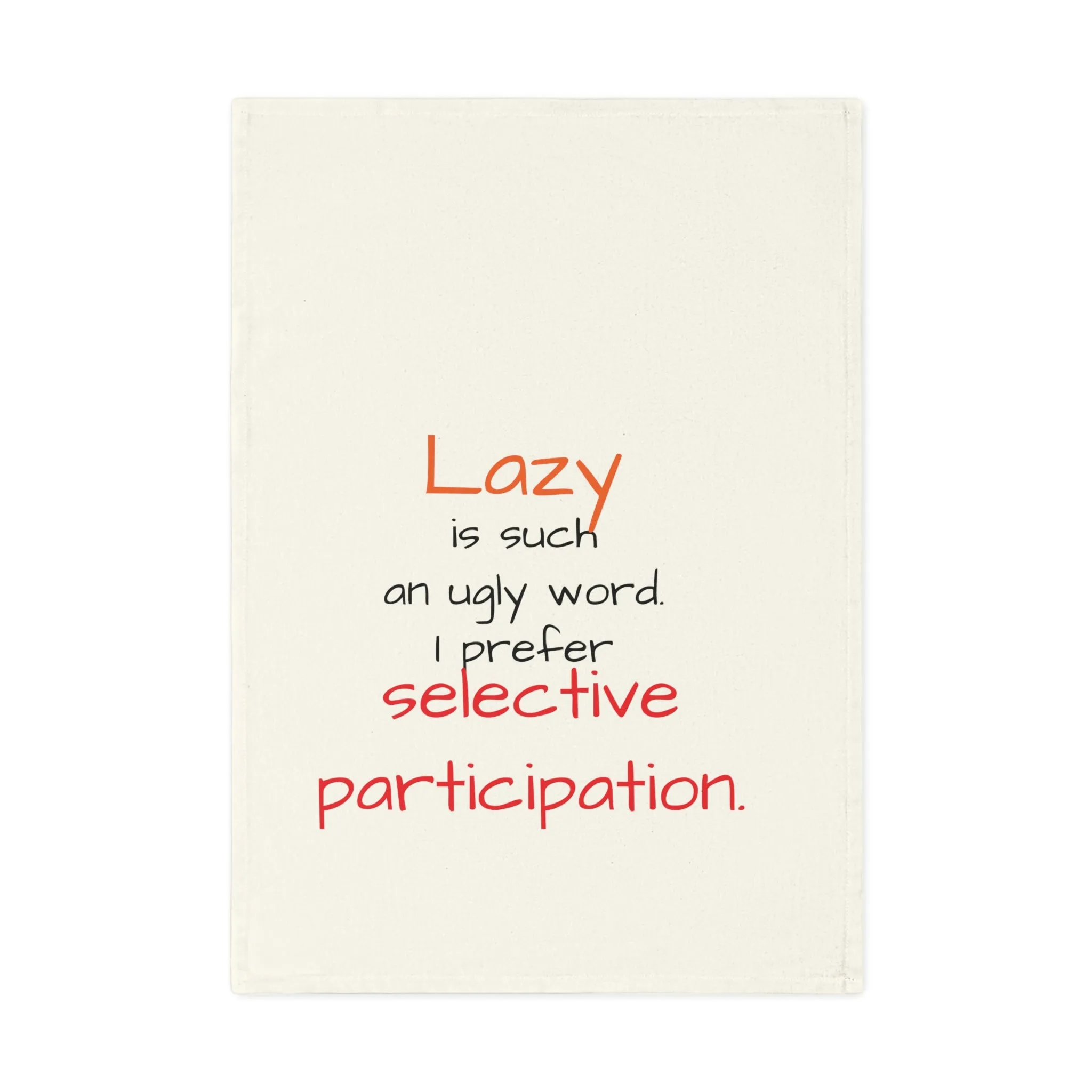 Lazy Cotton Tea Towel