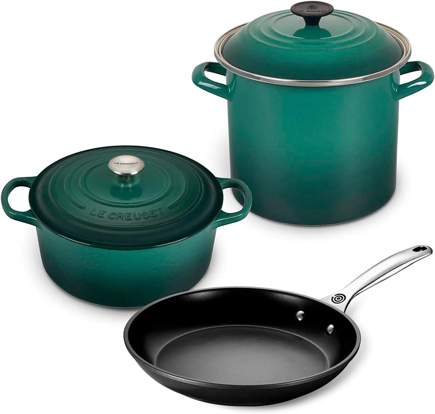 Le Creuset 5-Piece Oven and Stovetop Cookware Bundle - Artichaut