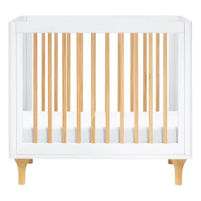 Lolly 4-in-1 Convertible Mini Crib and Twin Bed with Toddler Bed Conversion Kit