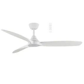 Martec Seaforth DC 1420mm Ceiling Fan with LED Light Matt White