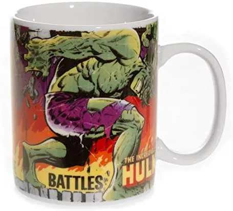 Marvel Comic Close up Hulk Ceramic Mug