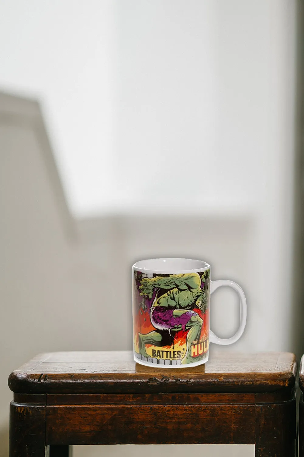 Marvel Comic Close up Hulk Ceramic Mug