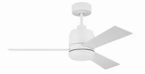 McCoy 3 Blade 42" Ceiling Fan in White