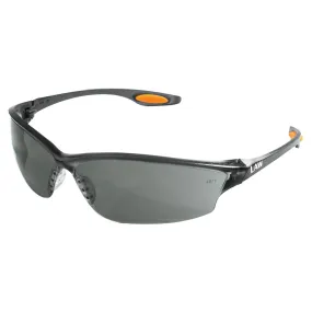 MCR Safety Law LW2 Safety Glasses - Smoke Frame - Gray Anti-Fog Lens - LW212AF