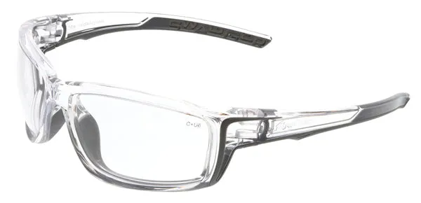 MCR Safety Swagger SR4 Clear Frame, Clear MAX6