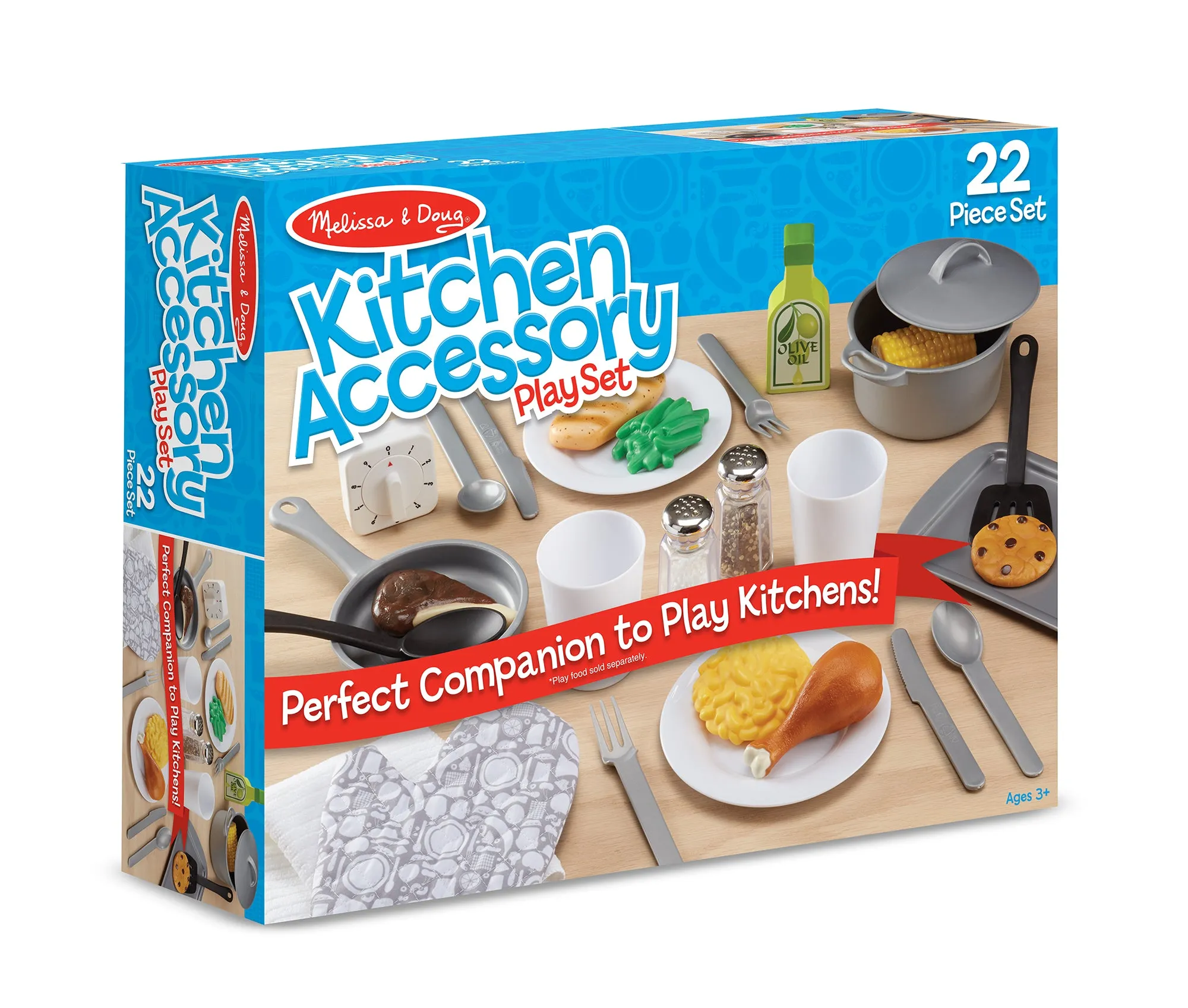 Melissa & Doug Kitchen Accessories Playset - 22 piece set