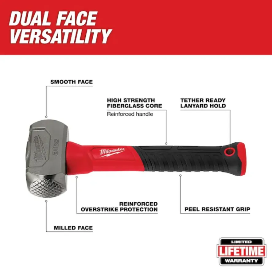 Milwaukee 48-22-9310 - 3lb Fiberglass Drilling Hammer