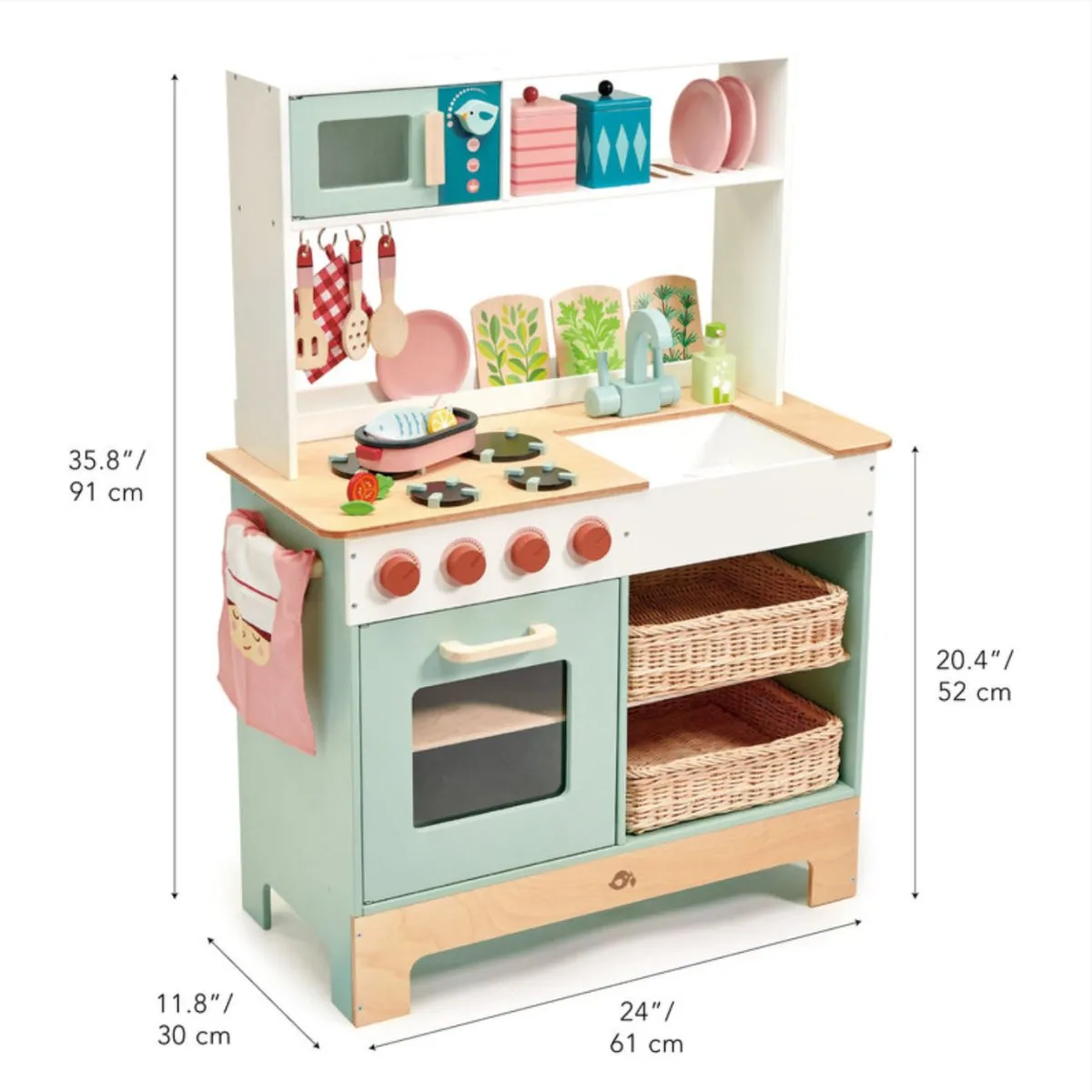 Mini Chef Play Kitchen - Tender Leaf Toys