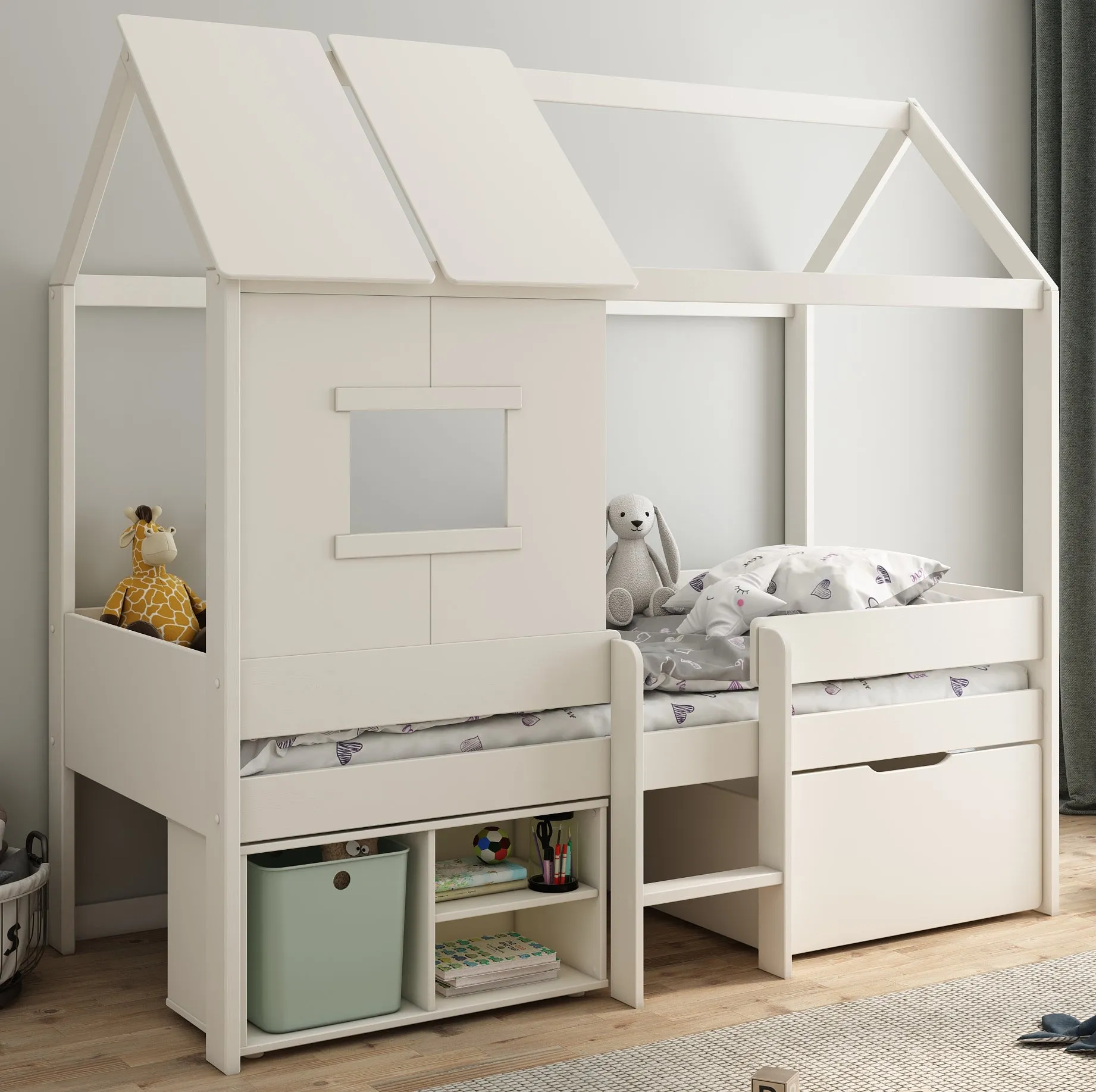 Mini Playhouse Bed - Kids Avenue